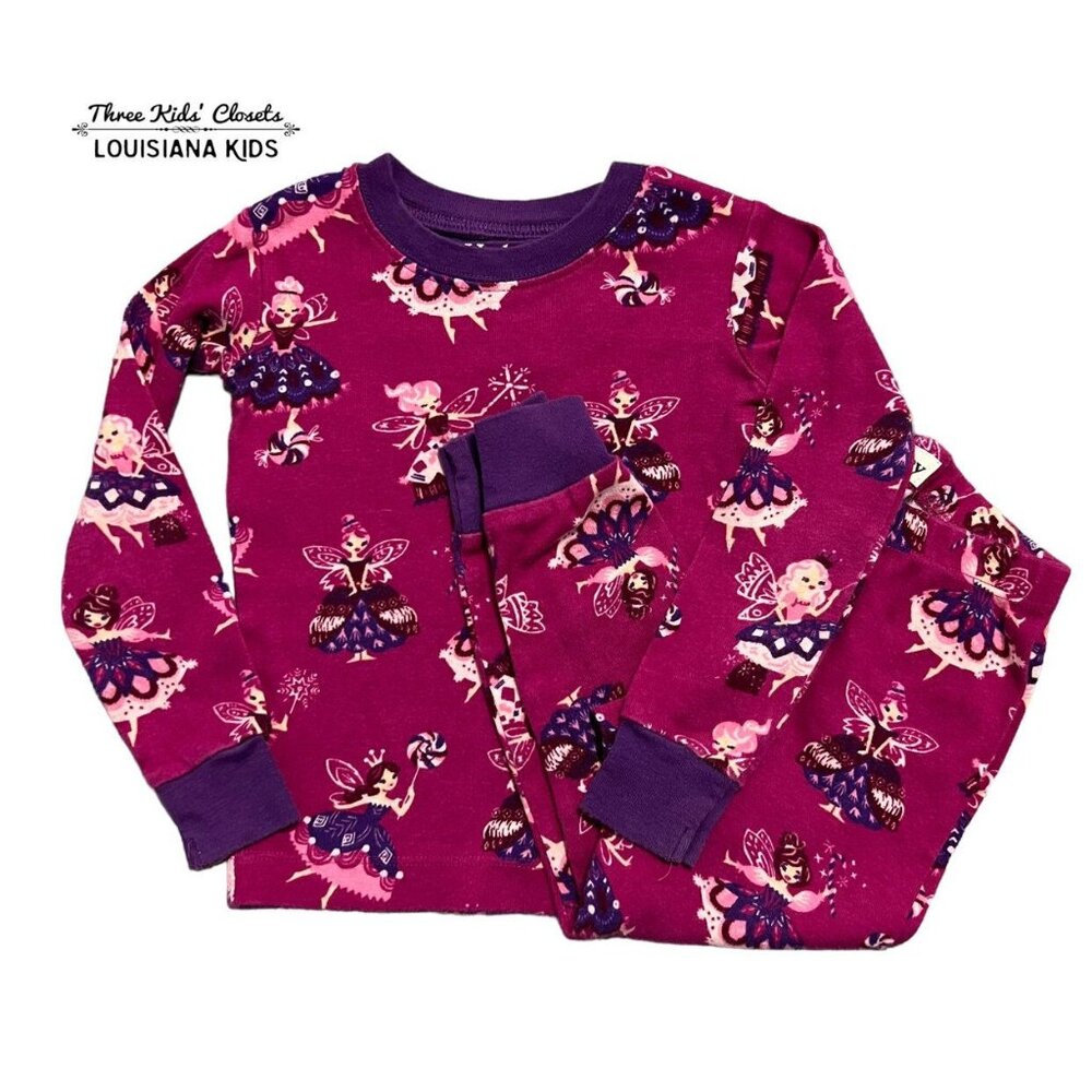 Hatley Sz 3 Purple & Pink Fairy Princess Pajamas